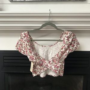 Floral Crop Top